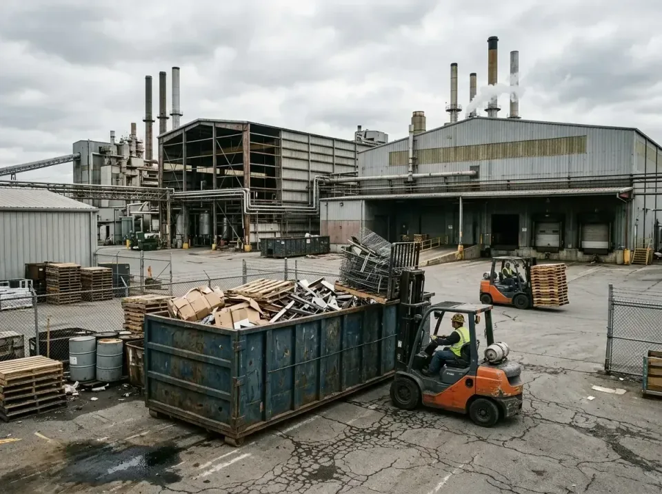 industrial-factory-scrap-conta-003 — frequently asked questions, Cheap Roll-off Dumpster Rentals in Franklin Park, IL